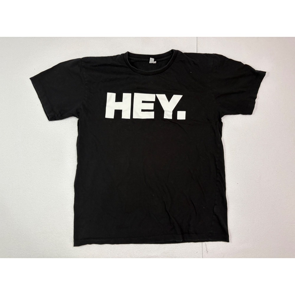 District Threads eBay Inc Nice Brain Hey Recruitment Graphic T-Shirt Black Large